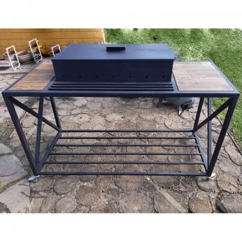 Мангал "Brand" с жаровней и столами